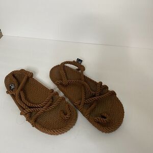Nomadic State of Mind Strappy Rope Sandals